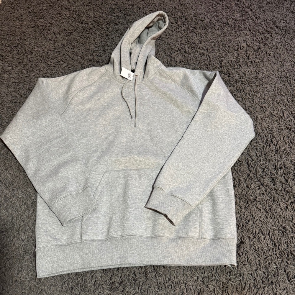 Carhartt WIP Gray Hoodie Mens‎ XXL Pullover Long Sleeve Activewear Sweatshirt